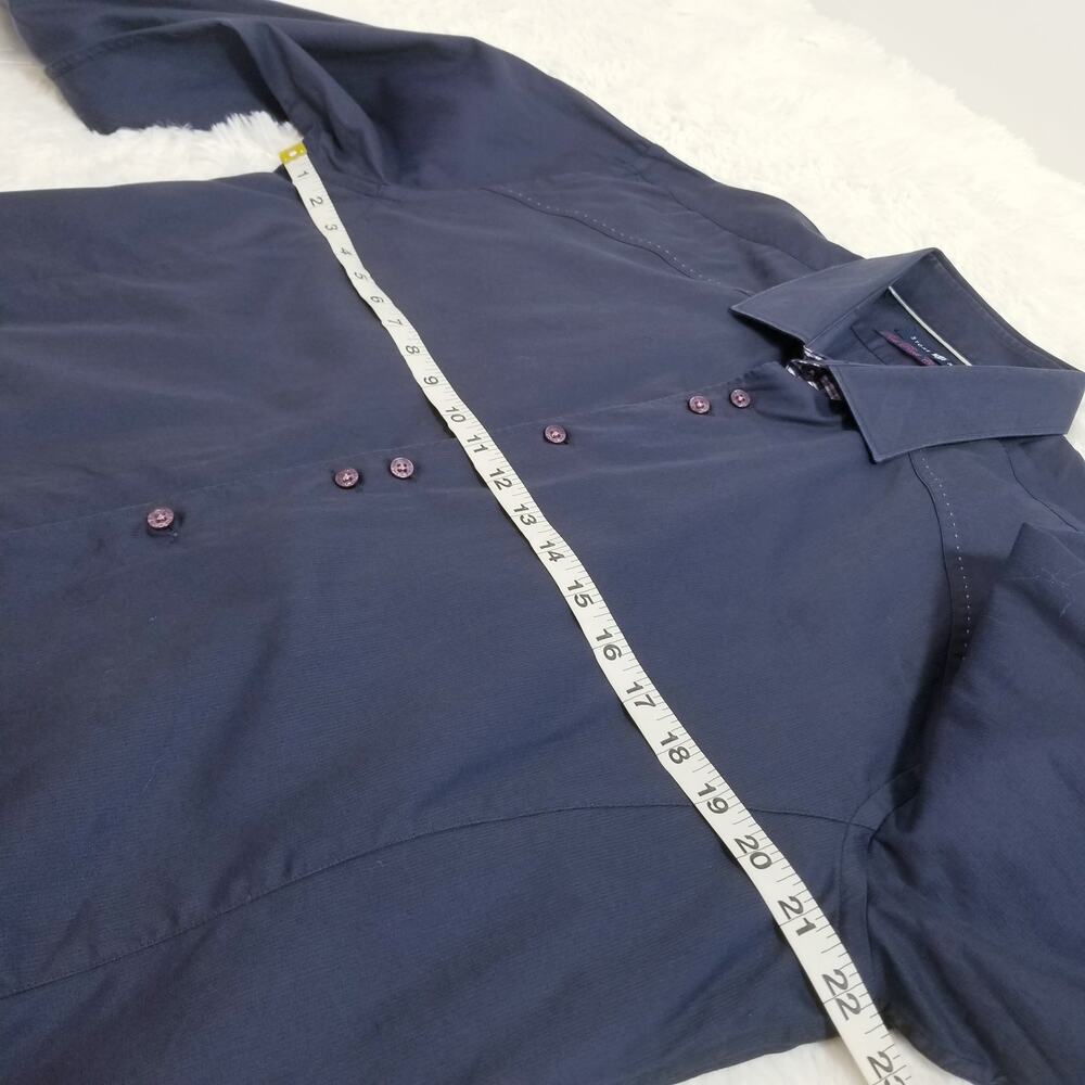 Stone Rose Red Rivet Collection Button Up Dress Shirts - Picture 4 of 14